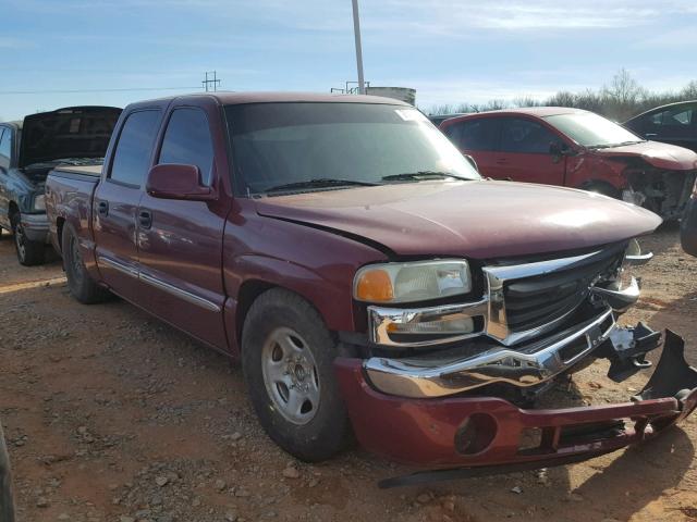 2GTEC13T951141914 - 2005 GMC NEW SIERRA MAROON photo 1