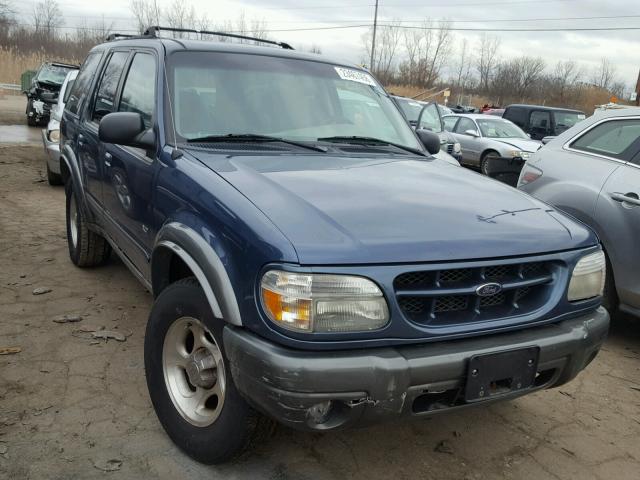 1FMZU73E1YZA51456 - 2000 FORD EXPLORER X BLUE photo 1