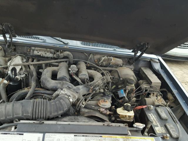 1FMZU73E1YZA51456 - 2000 FORD EXPLORER X BLUE photo 7