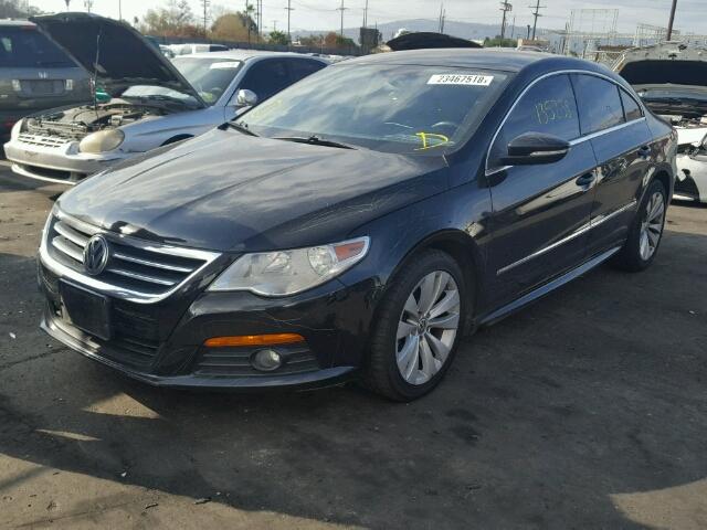 WVWMP7AN5AE534440 - 2010 VOLKSWAGEN CC SPORT BLACK photo 2