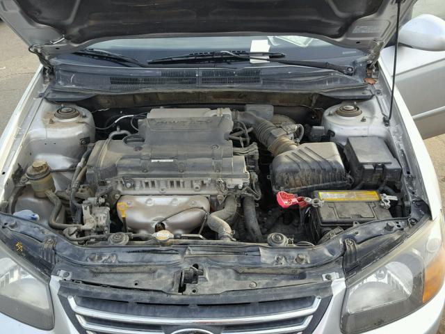 KNAFE221495629870 - 2009 KIA SPECTRA EX SILVER photo 7