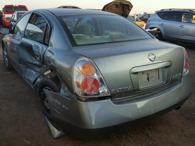 1N4BL11D84C136605 - 2004 NISSAN ALTIMA SE GREEN photo 3