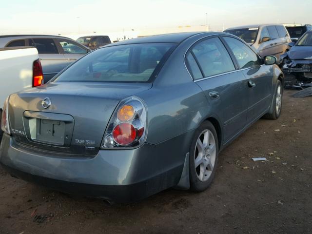 1N4BL11D84C136605 - 2004 NISSAN ALTIMA SE GREEN photo 4