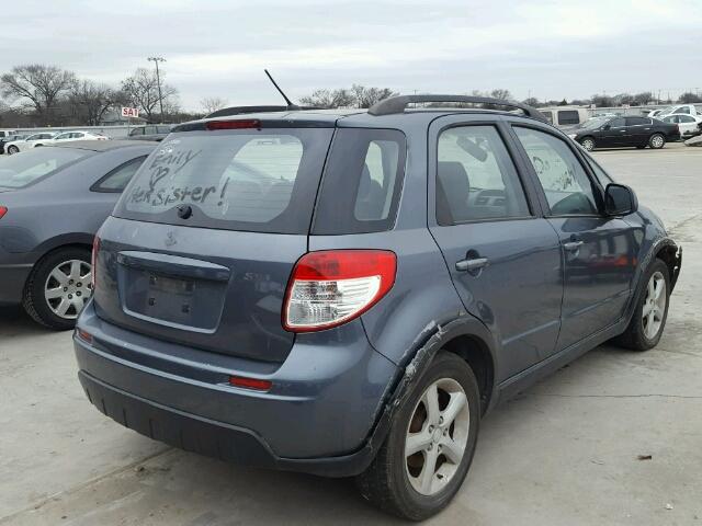 JS2YA413585101328 - 2008 SUZUKI SX4 BASE GRAY photo 4