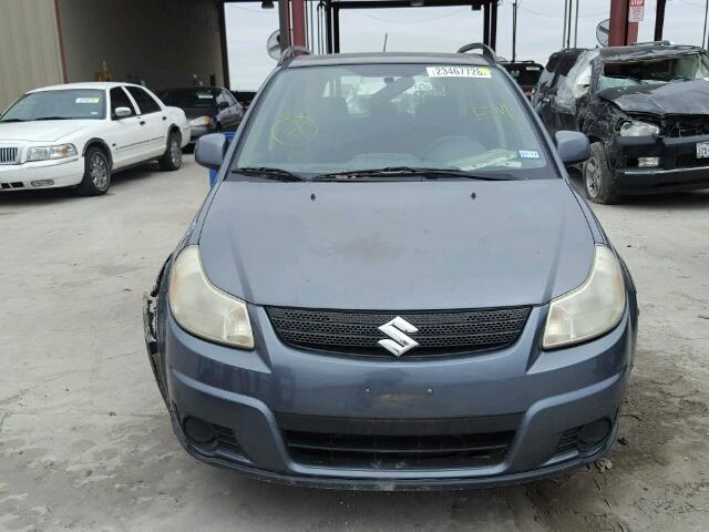 JS2YA413585101328 - 2008 SUZUKI SX4 BASE GRAY photo 9