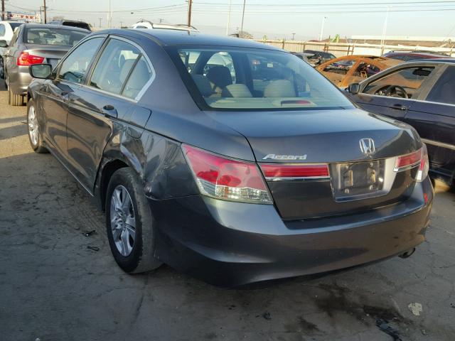 1HGCP2F44CA186527 - 2012 HONDA ACCORD LXP GRAY photo 3