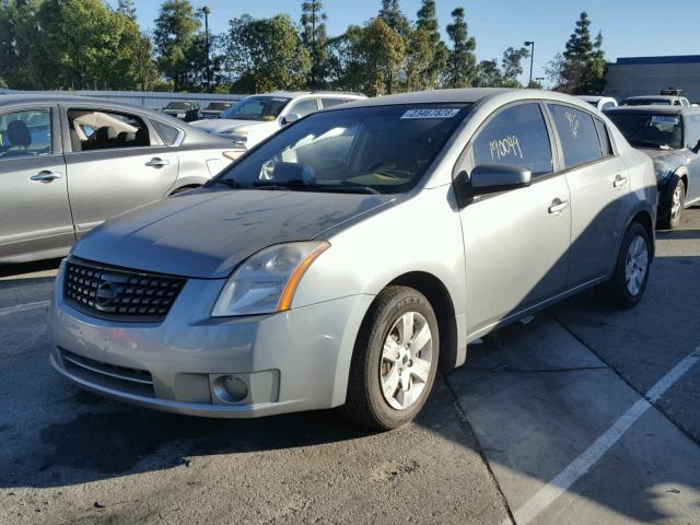 3N1AB61E58L683889 - 2008 NISSAN SENTRA 2.0 GRAY photo 2