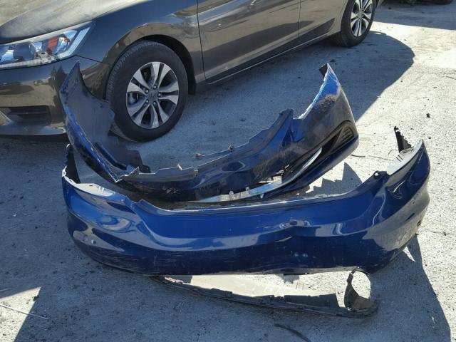 19XFB2F52EE216949 - 2014 HONDA CIVIC LX BLUE photo 9