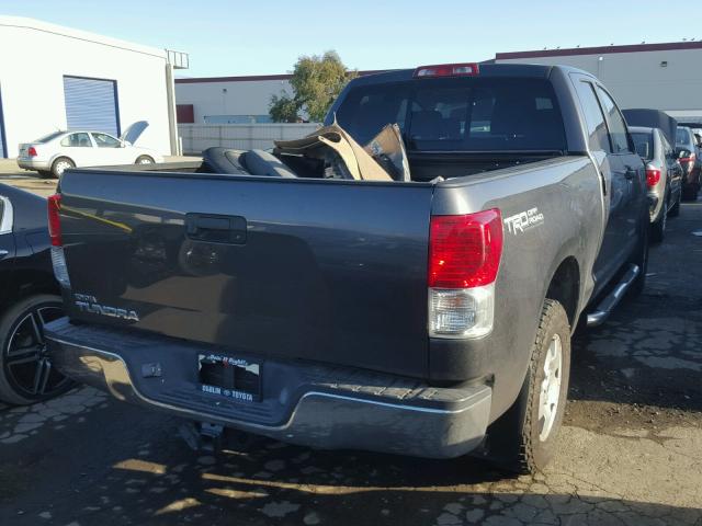 5TFRM5F11CX045016 - 2012 TOYOTA TUNDRA DOU GRAY photo 4