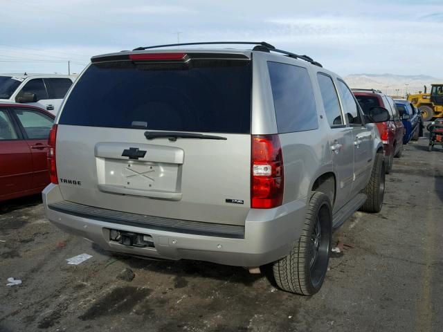 1GNFC13027R216481 - 2007 CHEVROLET TAHOE C150 GRAY photo 4