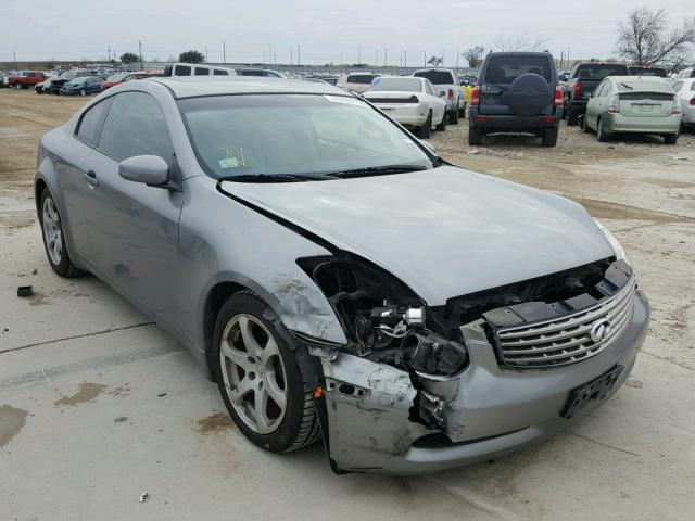 JNKCV54E56M700940 - 2006 INFINITI G35 GRAY photo 1