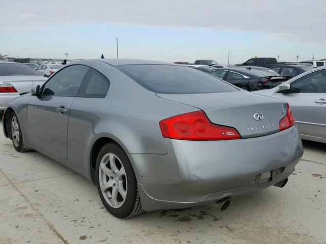 JNKCV54E56M700940 - 2006 INFINITI G35 GRAY photo 3