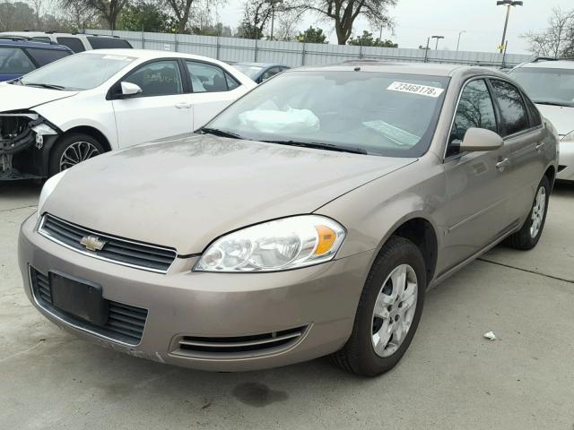 2G1WB58K979104888 - 2007 CHEVROLET IMPALA LS BROWN photo 2