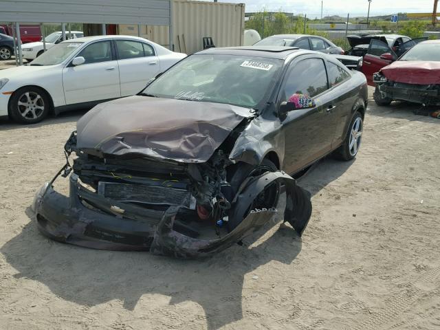 1G1AP14P467611882 - 2006 CHEVROLET COBALT SS BLACK photo 2