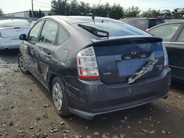 JTDKB20U663182473 - 2006 TOYOTA PRIUS SILVER photo 3