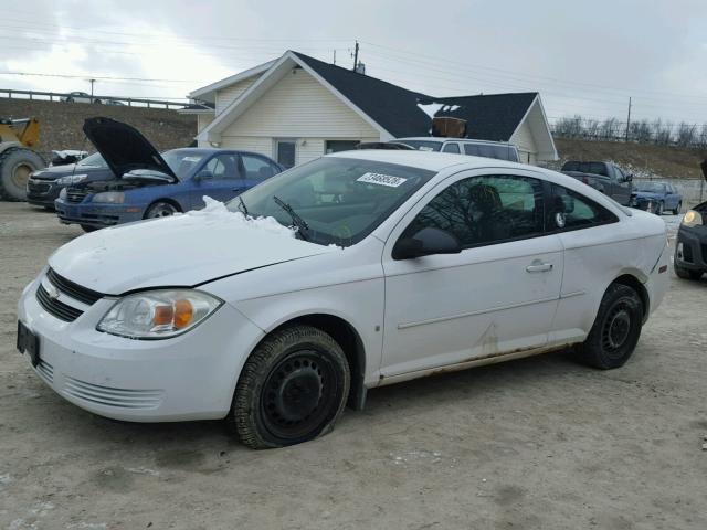 1G1AK15FX67635060 - 2006 CHEVROLET COBALT LS WHITE photo 2