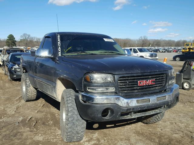 1GTEK14T84Z134055 - 2004 GMC NEW SIERRA BLACK photo 1