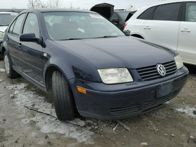 3VWSA29M7YM111190 - 2000 VOLKSWAGEN JETTA GLS BLUE photo 1