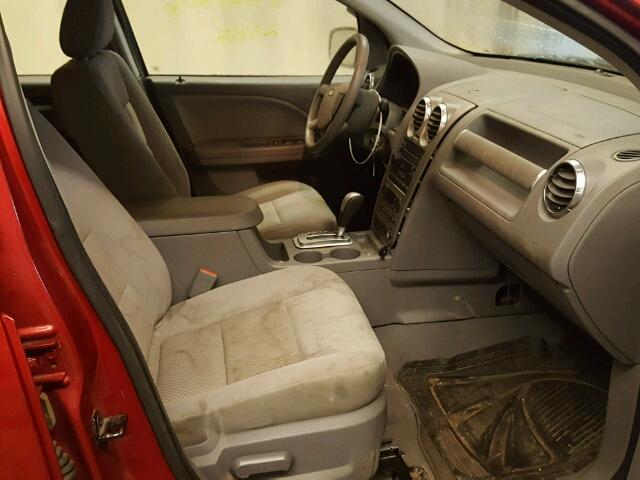 1FMZK01175GA03156 - 2005 FORD FREESTYLE RED photo 5