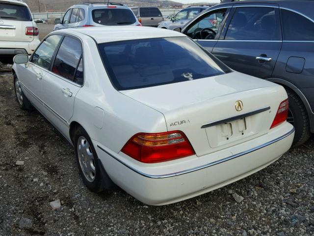 JH4KA9652YC011636 - 2000 ACURA 3.5RL WHITE photo 3