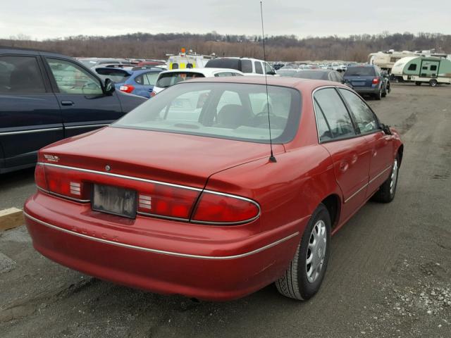 2G4WS52M4X1536266 - 1999 BUICK CENTURY CU RED photo 4