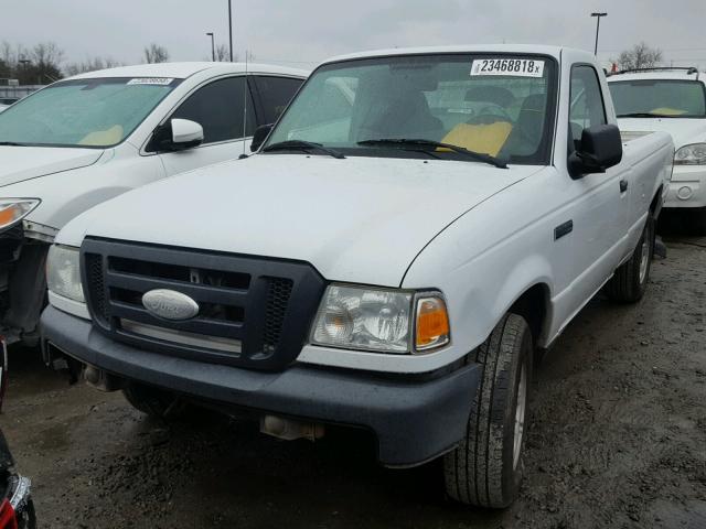 1FTYR10U08PA09351 - 2008 FORD RANGER WHITE photo 2