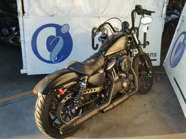 1HD4LE239HC407403 - 2017 HARLEY-DAVIDSON XL883 IRON BLACK photo 4