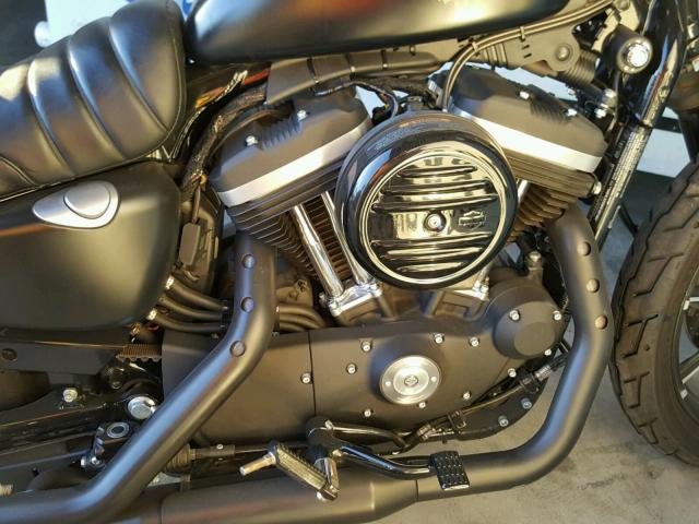 1HD4LE239HC407403 - 2017 HARLEY-DAVIDSON XL883 IRON BLACK photo 9