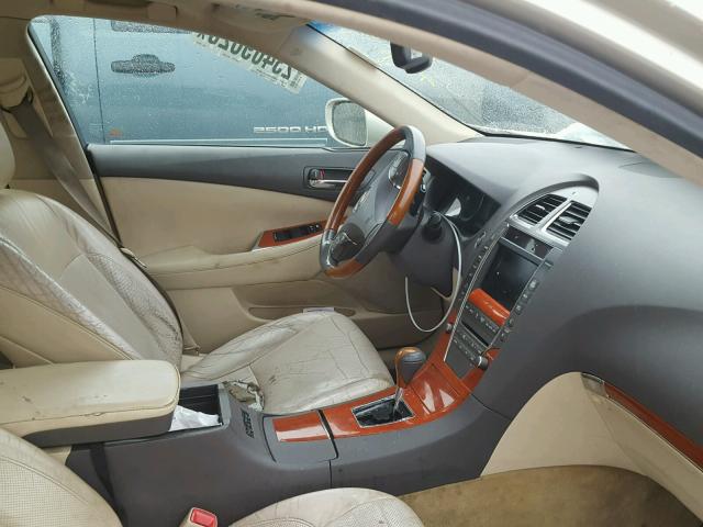 JTHBK1EG3A2395732 - 2010 LEXUS ES 350 TAN photo 5