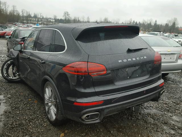 WP1AF2A22FLA34848 - 2015 PORSCHE CAYENNE BLACK photo 3