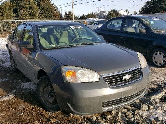 1G1ZS58F37F307072 - 2007 CHEVROLET MALIBU LS GRAY photo 1