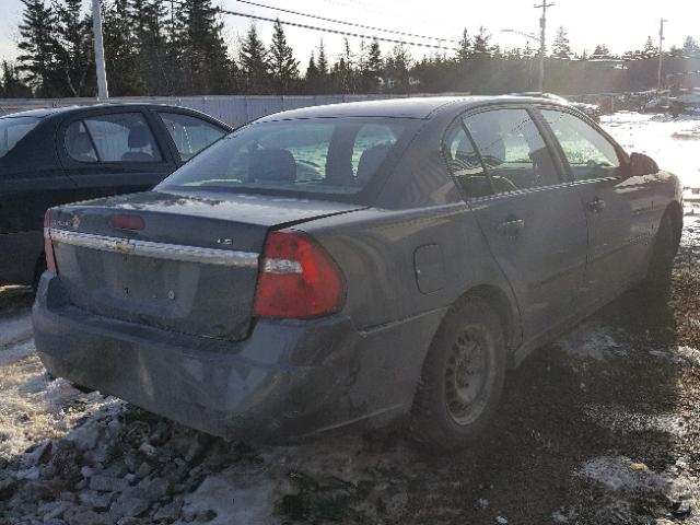 1G1ZS58F37F307072 - 2007 CHEVROLET MALIBU LS GRAY photo 4