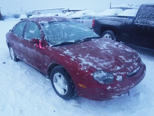 1FAFP53S3XA188538 - 1999 FORD TAURUS SE RED photo 1