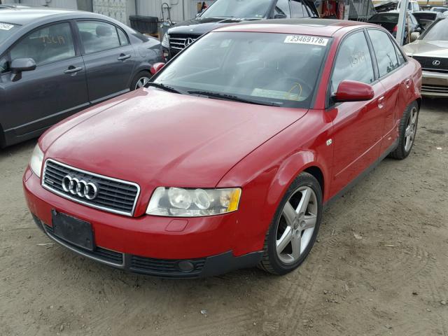 WAULC68E03A251099 - 2003 AUDI A4 1.8T QU RED photo 2