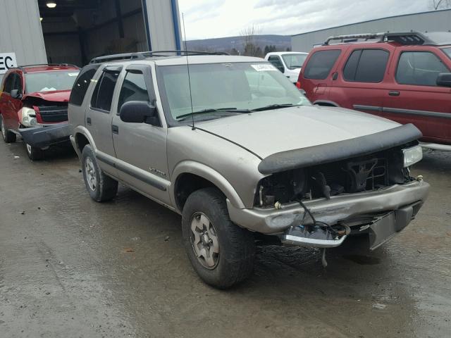 1GNDT13X14K145377 - 2004 CHEVROLET BLAZER TAN photo 1