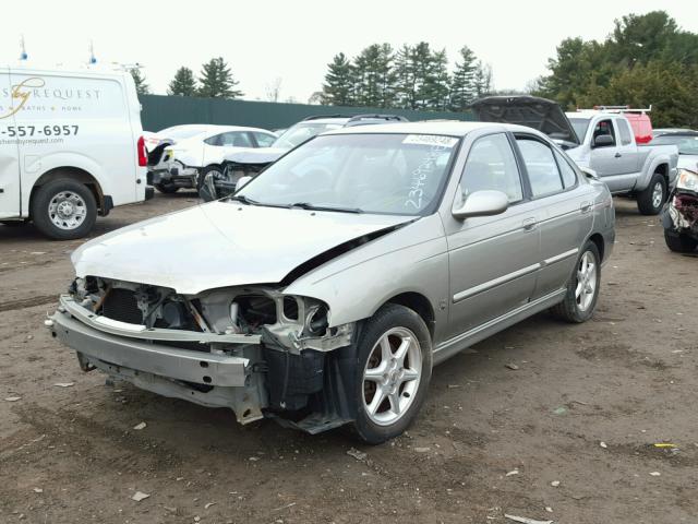 3N1AB51D92L707233 - 2002 NISSAN SENTRA SE- BROWN photo 2