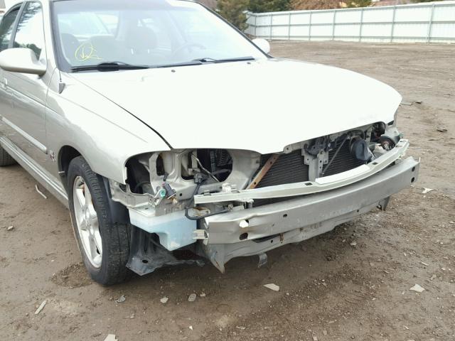 3N1AB51D92L707233 - 2002 NISSAN SENTRA SE- BROWN photo 9