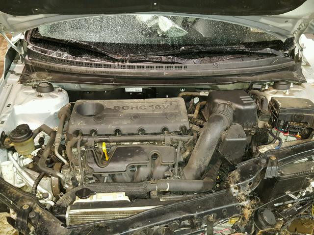 KNAFU4A24B5448993 - 2011 KIA FORTE EX SILVER photo 7