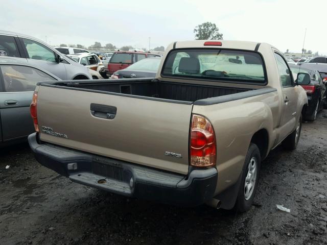 5TENX22N86Z260838 - 2006 TOYOTA TACOMA GOLD photo 4