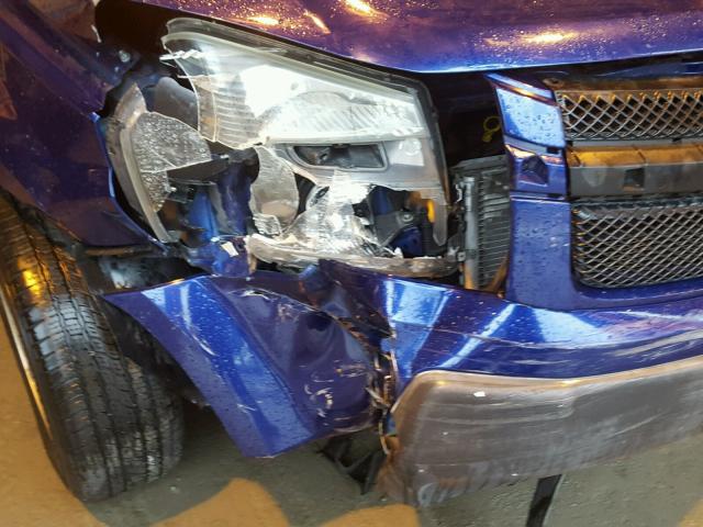 2CNDL73FX56153769 - 2005 CHEVROLET EQUINOX LT BLUE photo 9