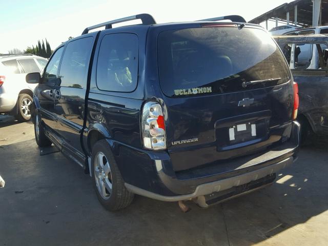 1GBDV13127D165360 - 2007 CHEVROLET UPLANDER I أزرق صورة 3