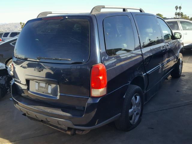 1GBDV13127D165360 - 2007 CHEVROLET UPLANDER I أزرق صورة 4