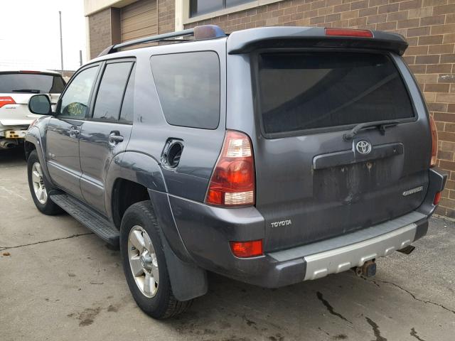 JTEBU14R140029231 - 2004 TOYOTA 4RUNNER SR GRAY photo 3