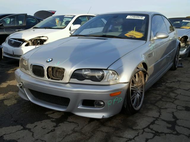 WBSBL93495PN61050 - 2005 BMW M3 SILVER photo 2