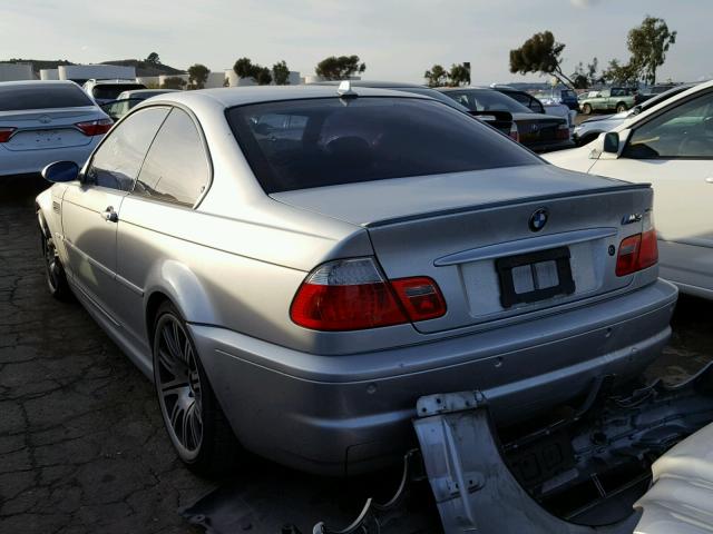 WBSBL93495PN61050 - 2005 BMW M3 SILVER photo 3