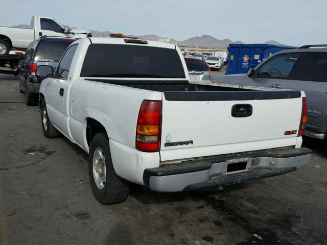 1GTEC14W5YZ311089 - 2000 GMC NEW SIERRA WHITE photo 3