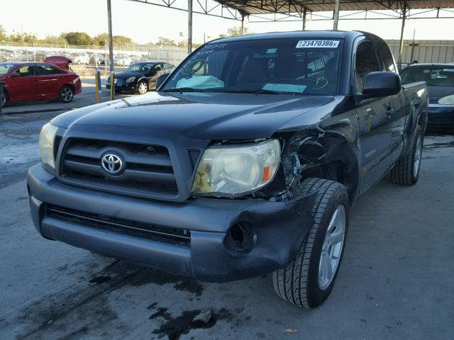 5TETX4CN0AZ732282 - 2010 TOYOTA TACOMA ACC BLACK photo 2