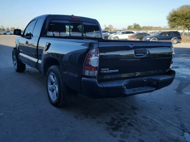 5TETX4CN0AZ732282 - 2010 TOYOTA TACOMA ACC BLACK photo 3