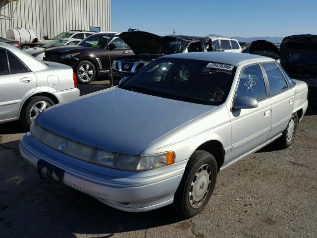 1MELM50U2RA637172 - 1994 MERCURY SABLE GS SILVER photo 2