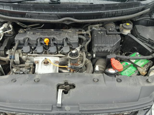 19XFA1F90AE065619 - 2010 HONDA CIVIC EXL BLACK photo 7